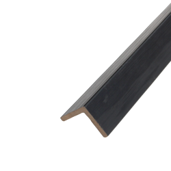 SLATTED CLADDING L TRIM | MIDNIGHT BLACK | 2500MM