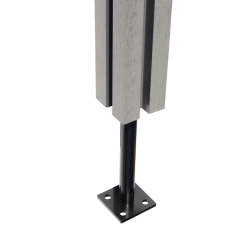 VERSAFENCE STEEL MOUNT | BLACK | 600MM