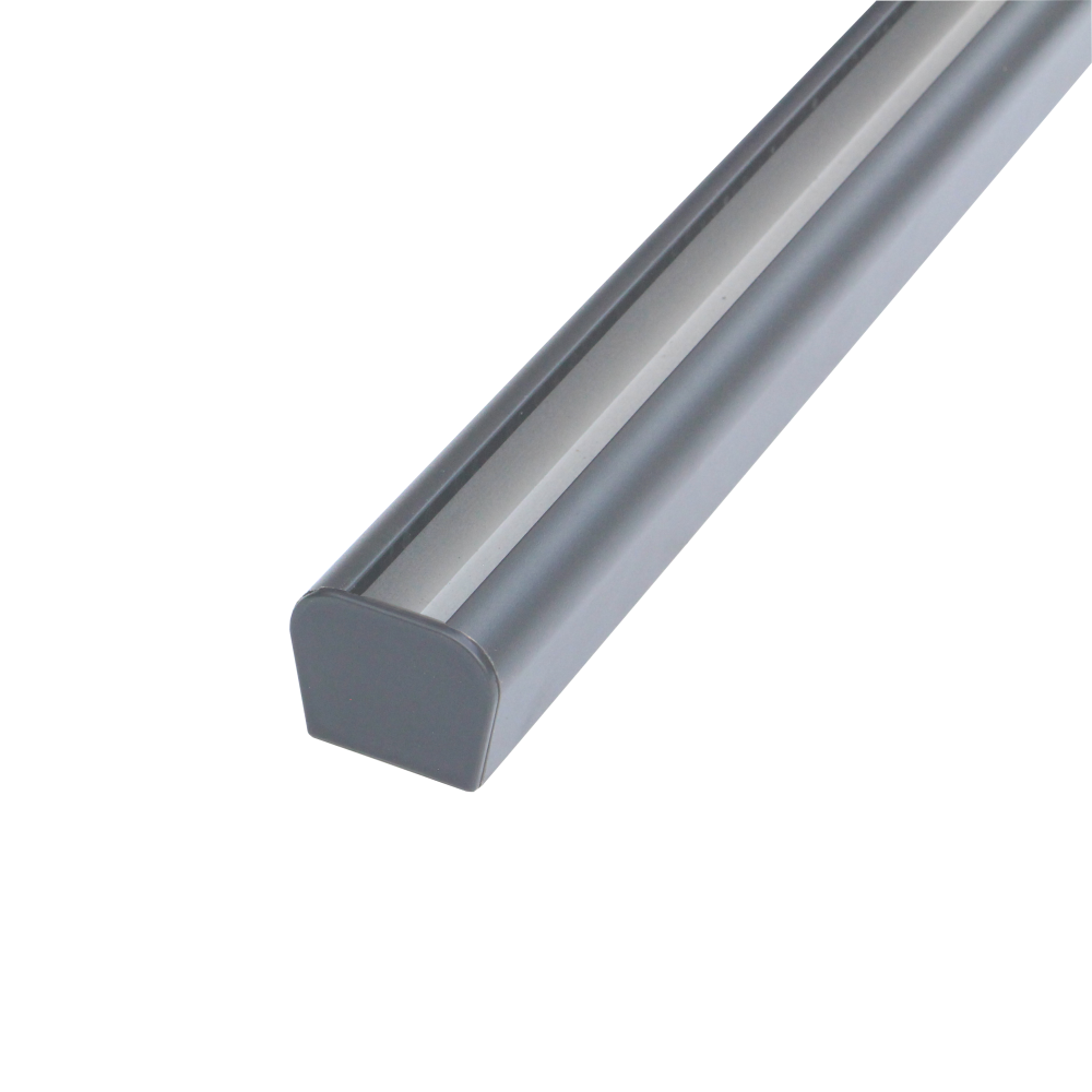 VersaFence Retrofit Aluminium Insert Cap - Silver For Concrete Posts