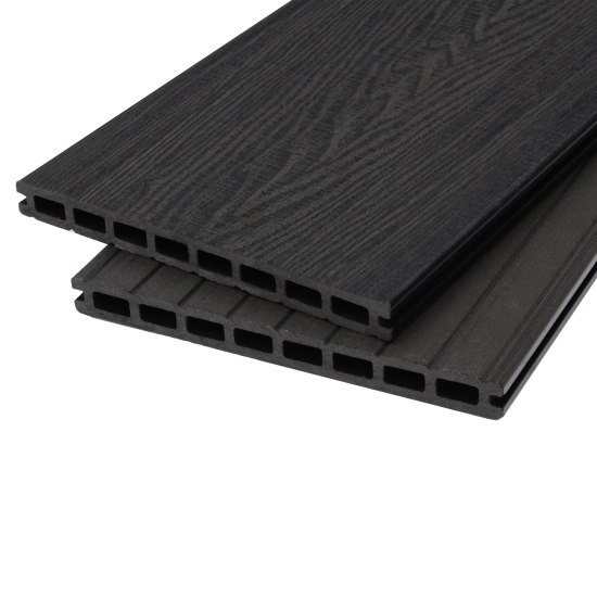Rustique 235mm Composite Decking | Cinder | 3600mm