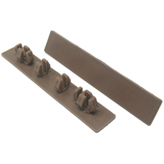 PREMIER END CAP | BROWN | 1 PIECE